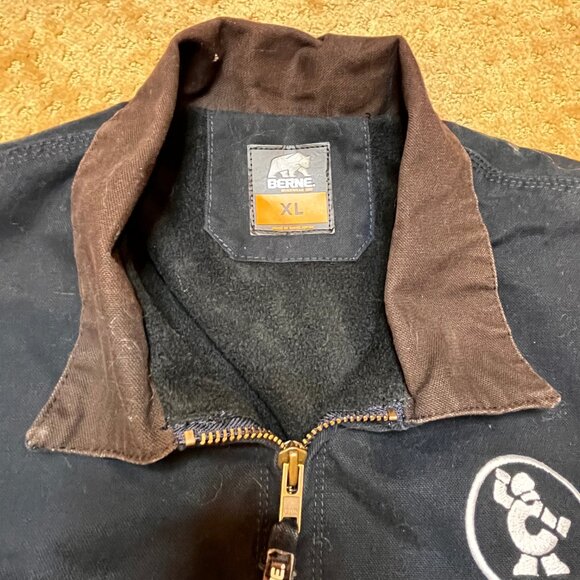 Bernie Cornwell Tools American Strong Heavyweight Jacket SZ XL Rip Proof Fleece - Picture 3 of 16
